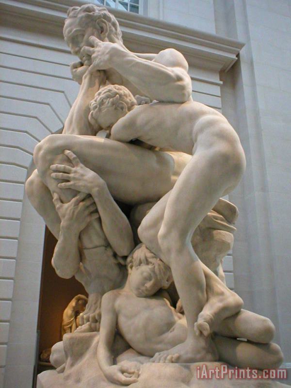 Jean Baptiste Carpeaux Ugolino And His Sons [detail #2] Art Painting